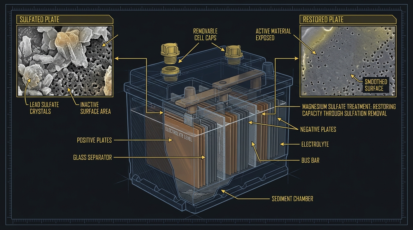 Lead Acid Battery Schematic Diagram